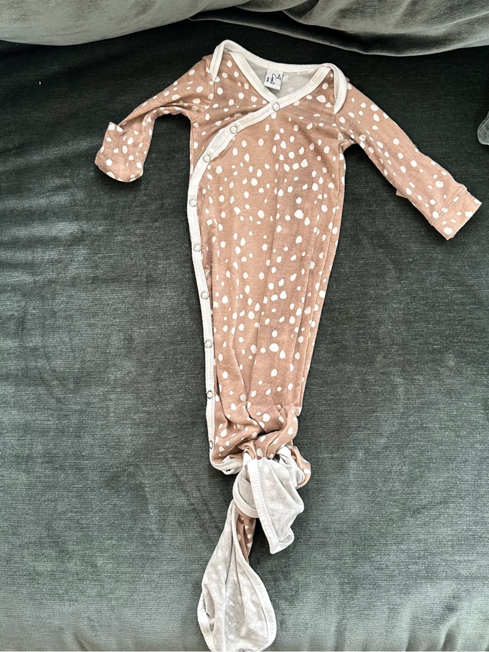 Copper Pearl Knotted Gown